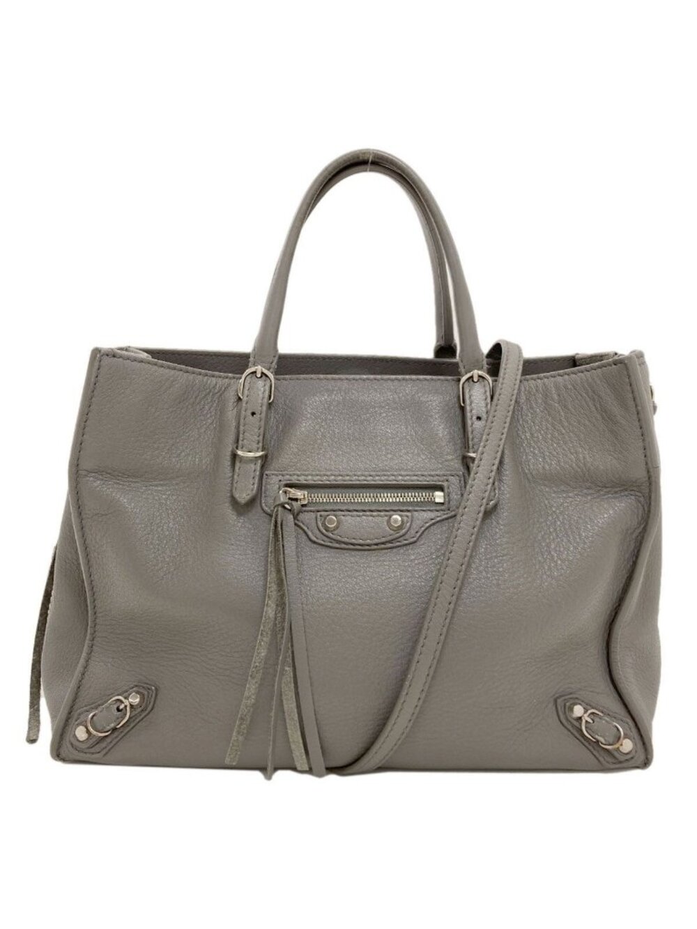 Balenciaga Paper 2-Way Handbag Leather - Picture 1 of 15